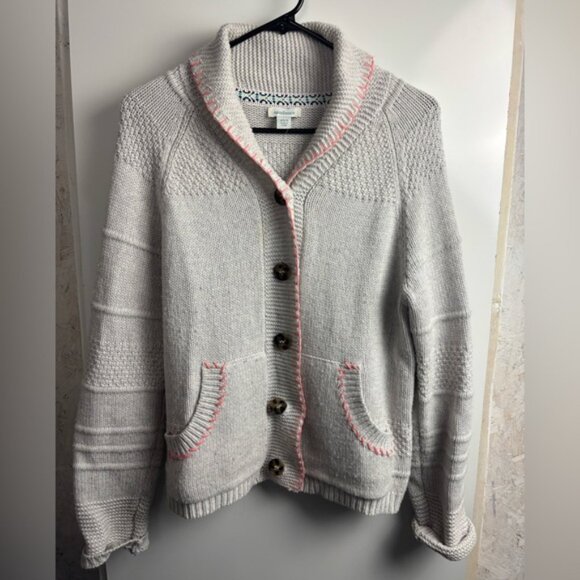 Sundance floral embroidered cardigan sweater sz S - Picture 2 of 4